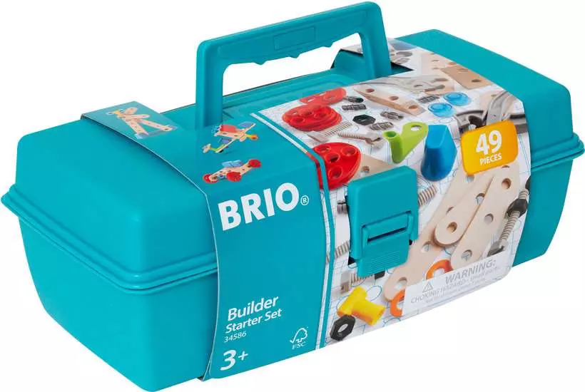 Brio - Boîte à outils Builder - 49 pièces - 3 ans +