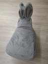 Scandinavian Stories - Pouf Bunny S Fourrure - Gris clair