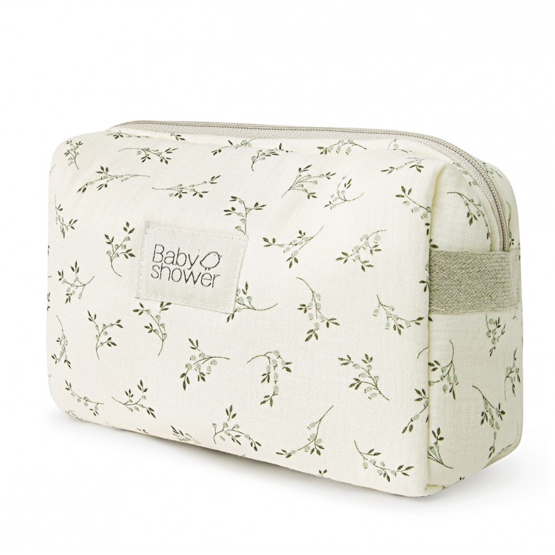 Babyshower - Trousse de toilette Camila Olive Bloom