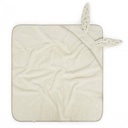 Babyshower - Cape de bain lapin 75x75cm - Olive Bloom