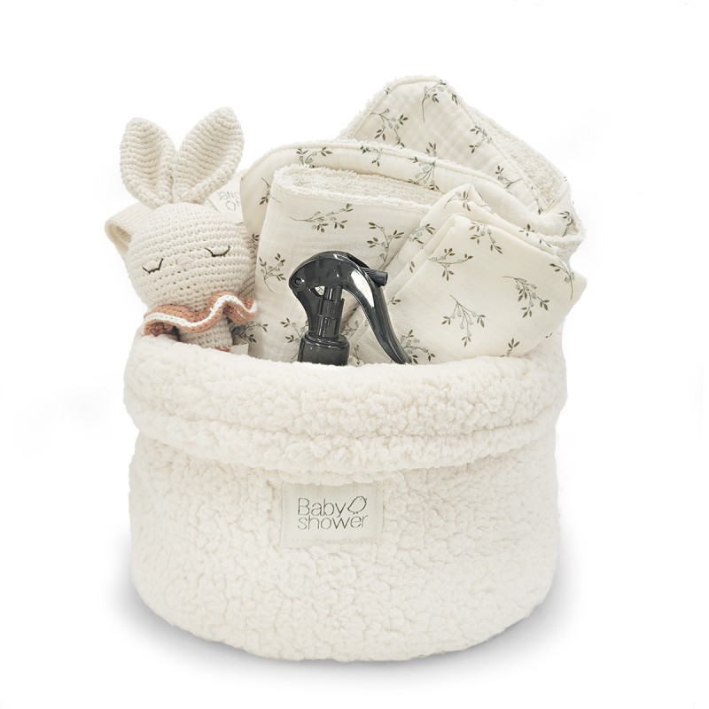 Babyshower - Panier de rangement - Petit - Mouton