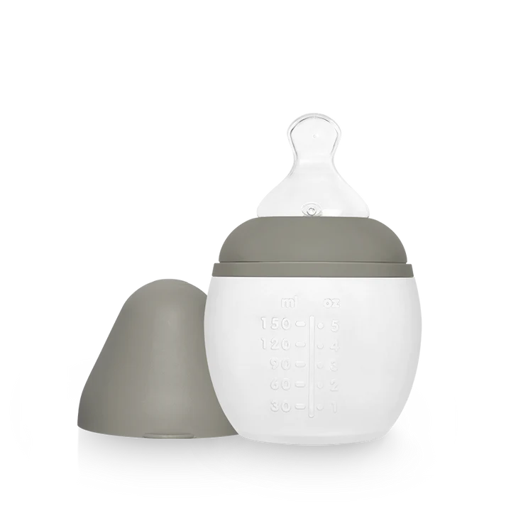 Élhée - Biberon anti-colique 150 ml - Kaki