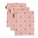 Fresk - Set de 3 gants de toilette - Seahorses