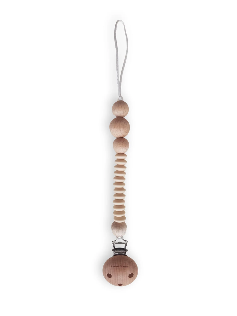 Chewies&More - Attache-tétine Lentille - Ocre