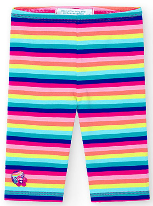 Boboli - Legging rayé multicolore pour fille