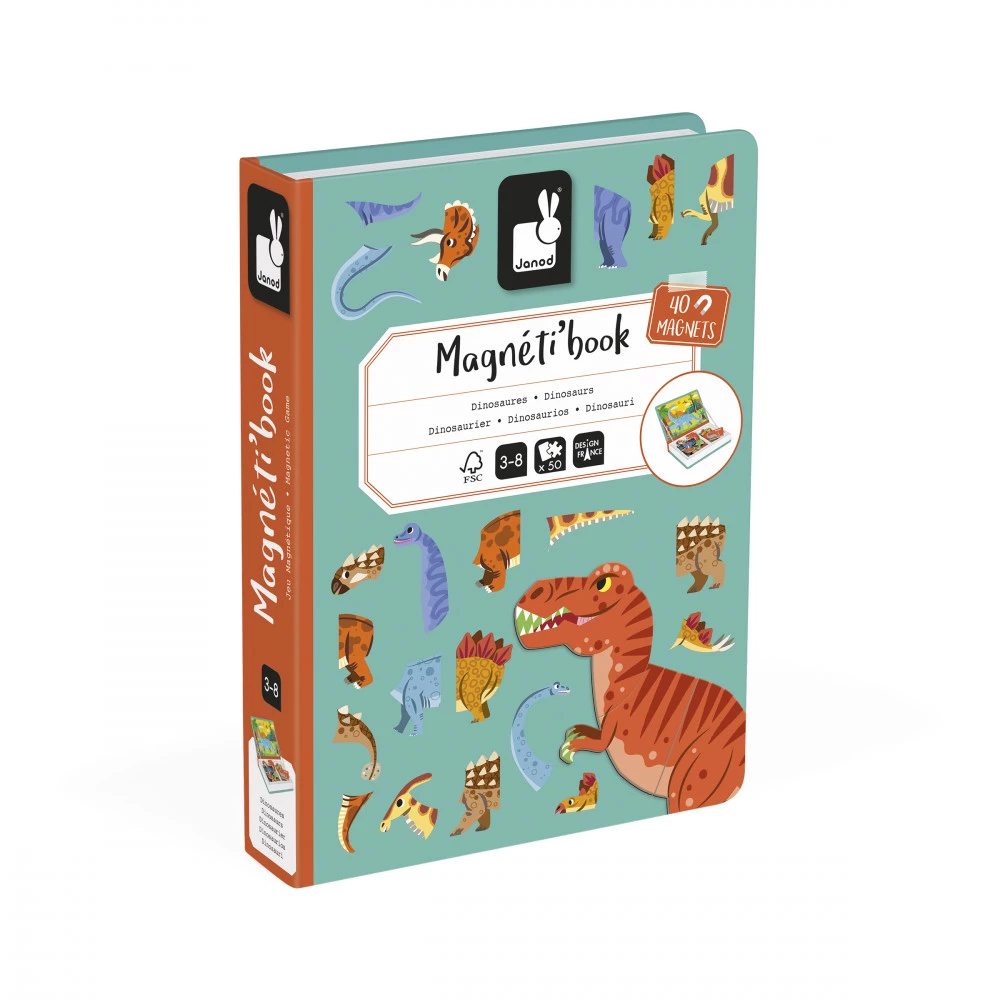 Janod - Magnéti'book - Dinosaures