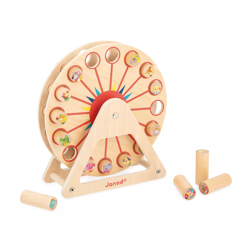 Janod - Grande Roue en Folie Applepop - 5 ans +