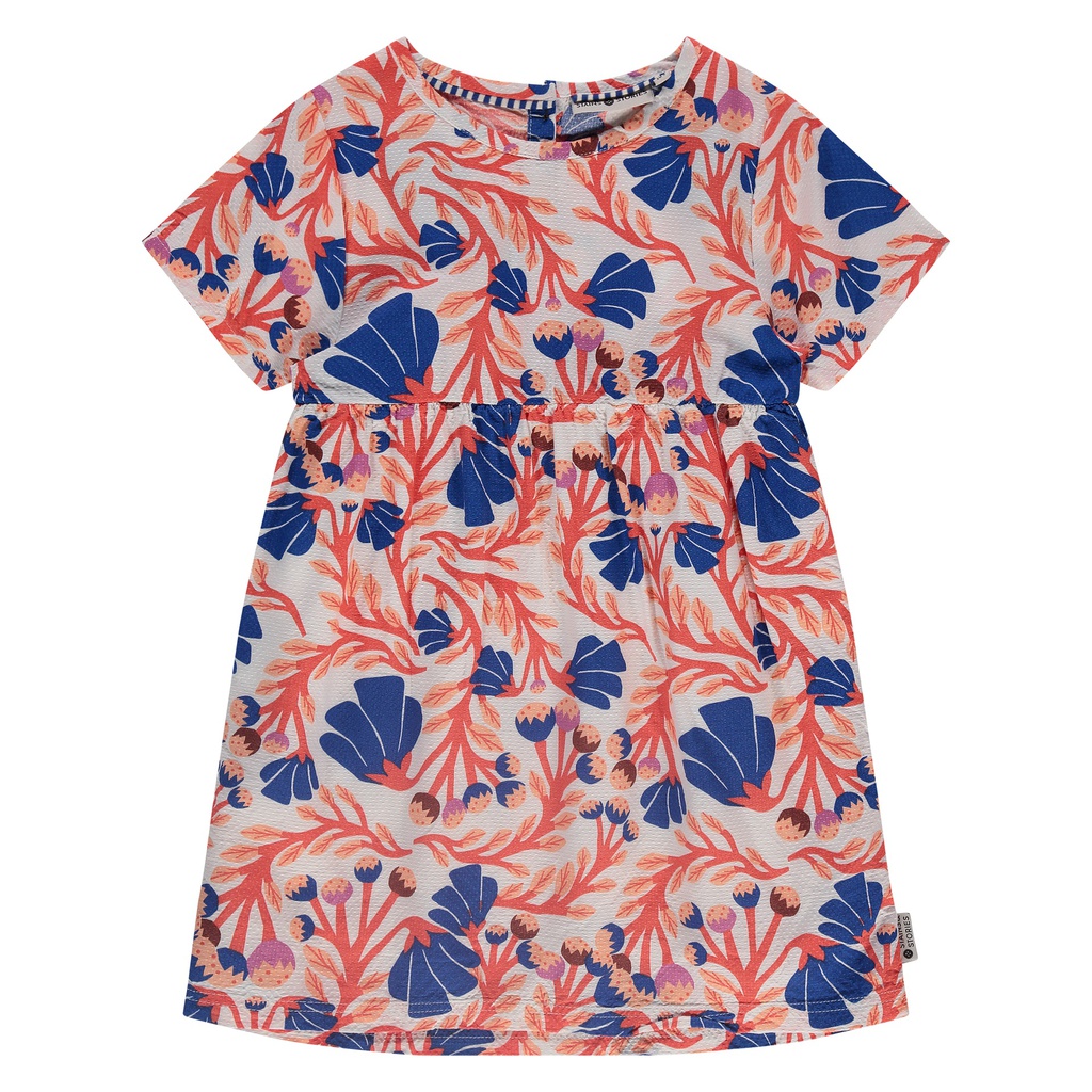 STAINS & STORIES (BY BABYFACE) - Robe manches courtes fille - Offwhite