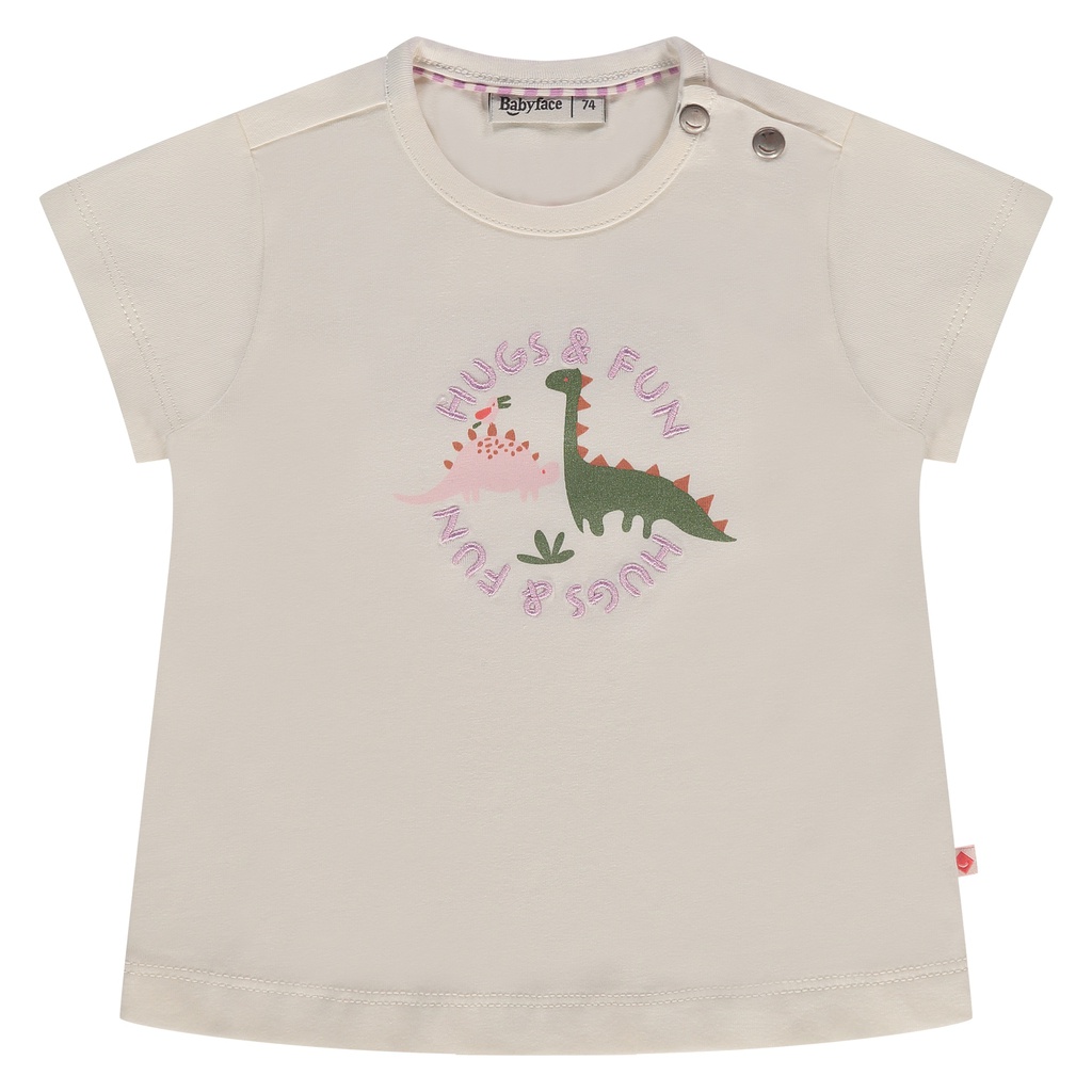 BABYFACE - T-Shirt Manches Courtes Fille -  Ivory