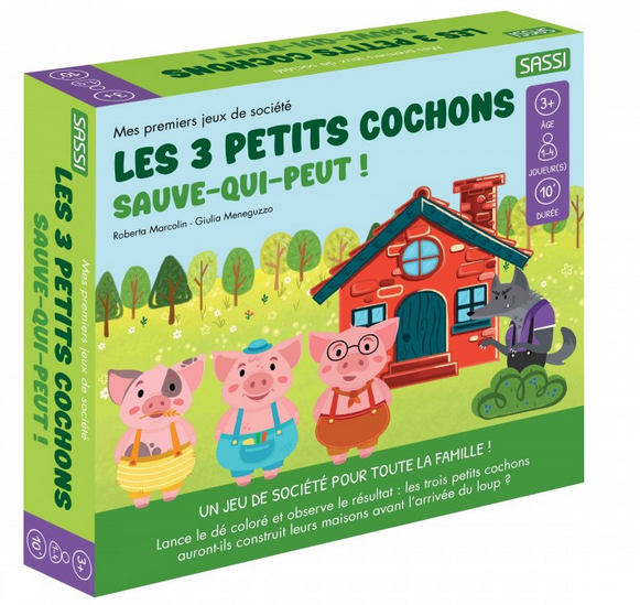 Les 3 petits cochons sauve - qui - peut !