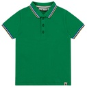 STAINS & STORIES (BY BABYFACE) - Polo vert pour garçon