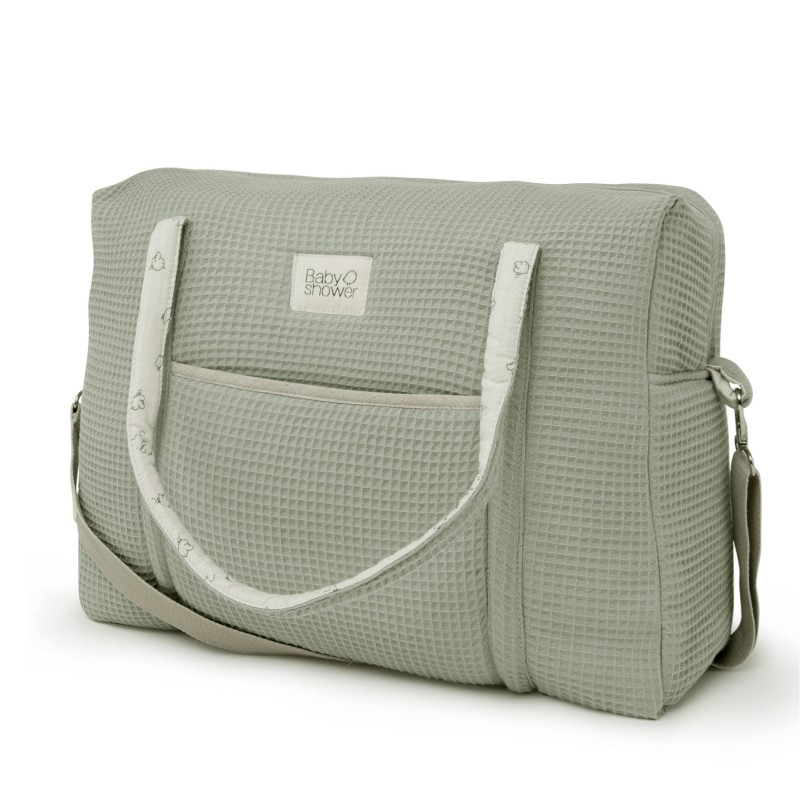 Babyshower - Sac maternité Camila - Waffle Dune