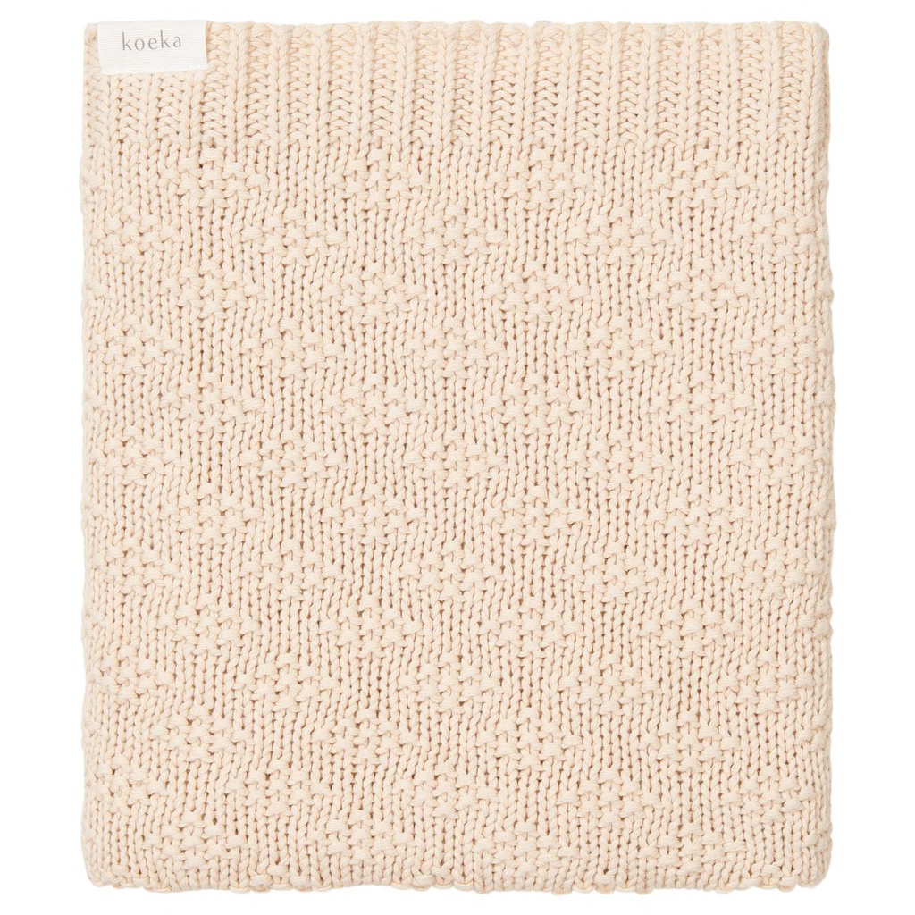Koeka - Couverture berceau - Braga - Warm white