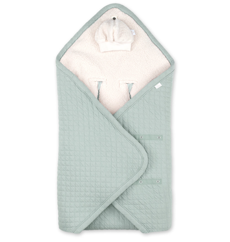 Bemini - Nid d’ange Biside - 0-12M - Pady Quilted + Teddy - Lunar