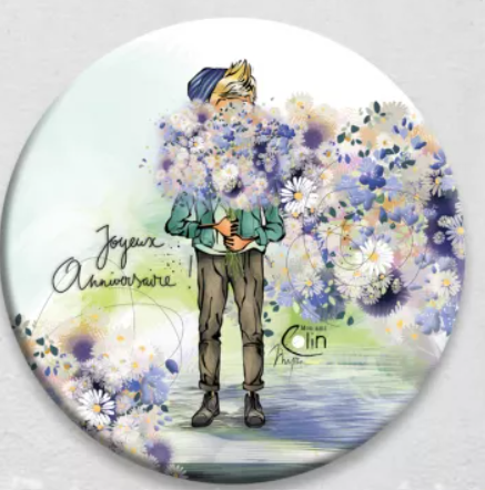 Ed. Cortil - Mon ami Colin- Magnet "Joyeux anniversaire"