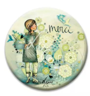 Ed. Cortil - Mon amie Luce - Magnet "Merci"