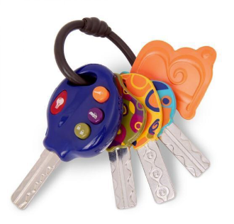 B Toys - Clés d'auto jouet interactif - LucKeys