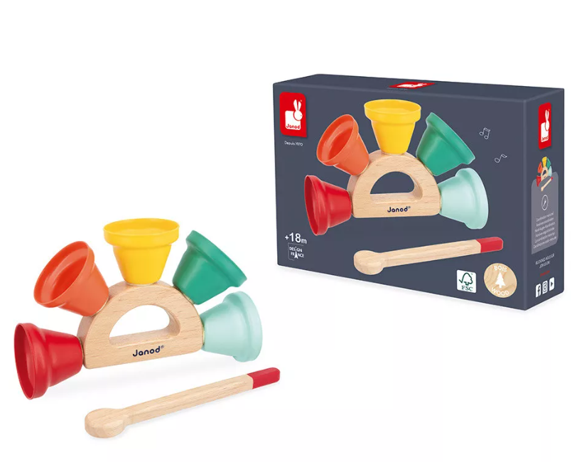 Janod - Clochettes Gioia - 18 mois +