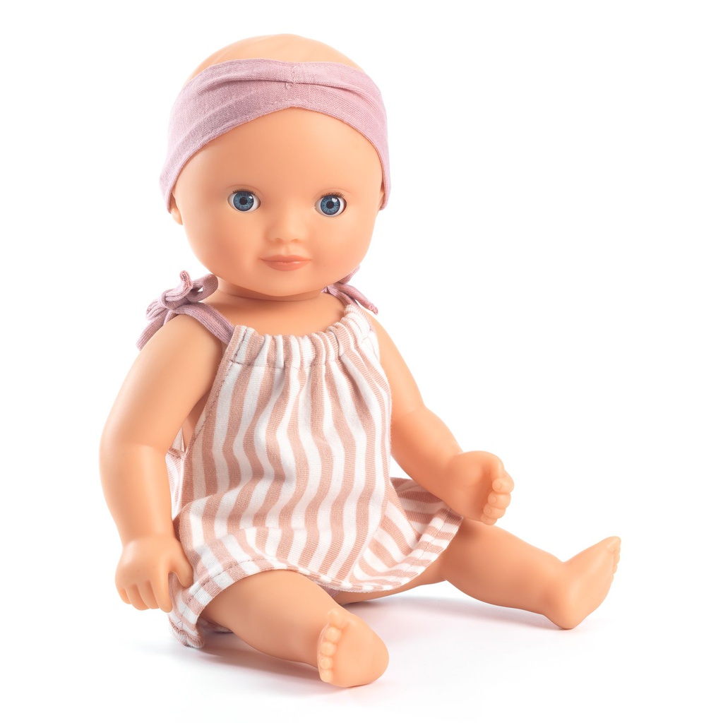 Pomea by DJECO - Poupée de bain Prune - 18 mois +
