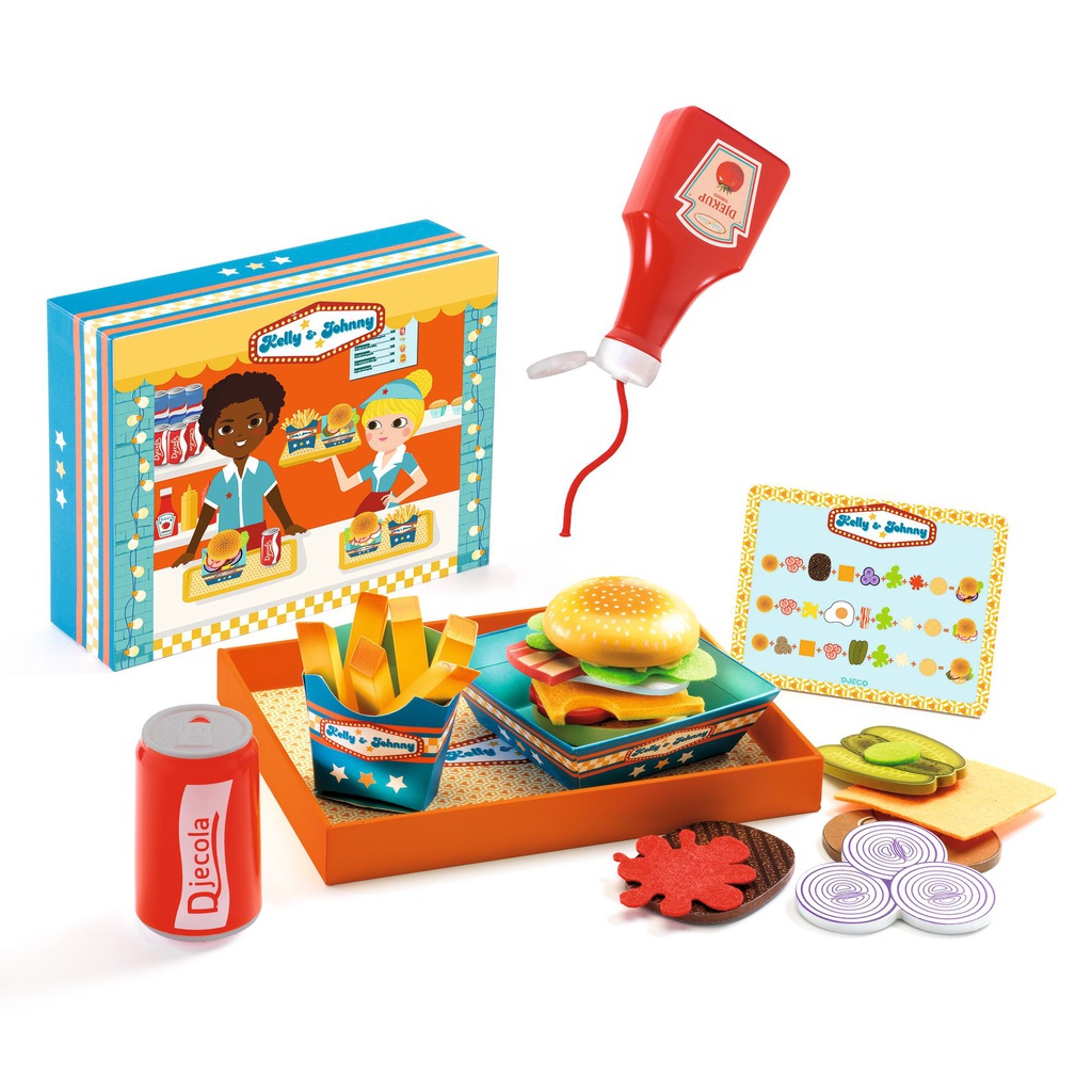 DJECO - P'ti set - Jeu Kelly & Johnny - 3 ans +