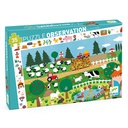 DJECO - Puzzle observation - La ferme 35 pcs - 3 ans +