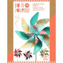 DJECO - Do It Yourself - 4 Moulins à vent à créer - 5 ans +