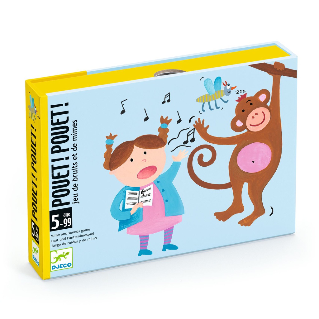 Djeco - Jeu de cartes - Pouet ! Pouet ! - 5 ans +