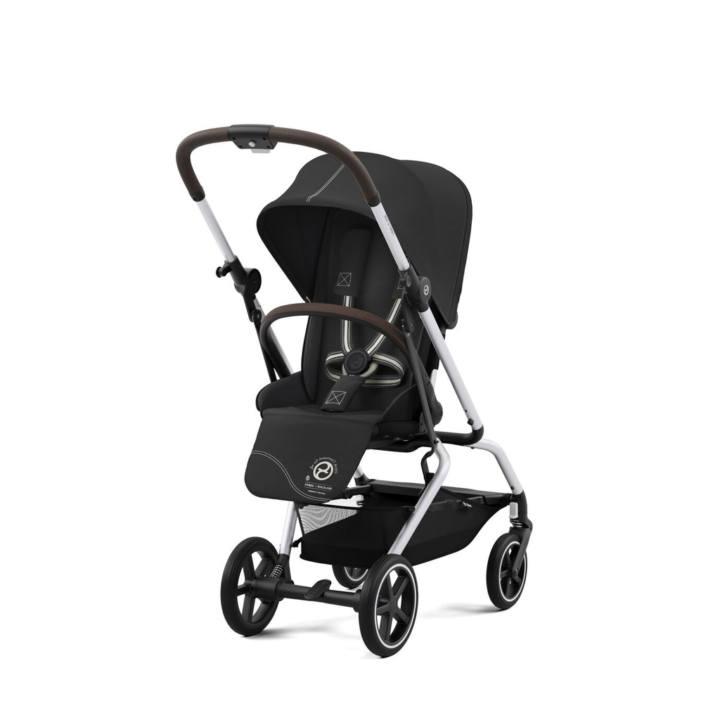 Cybex - Eezy S Twist+2 - Chassis Silver/Siège Moon Black