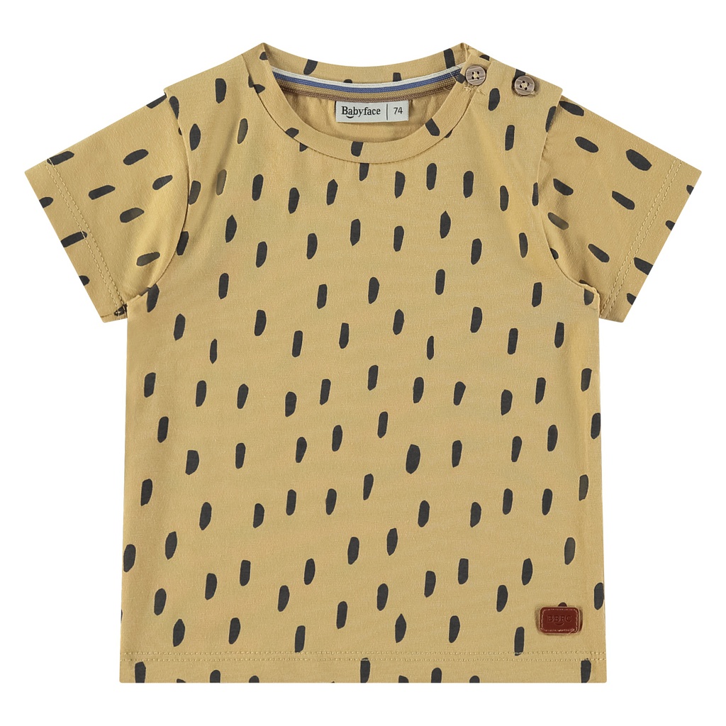 BABYFACE - T-Shirt Manches Courtes Garçon -  Ochre