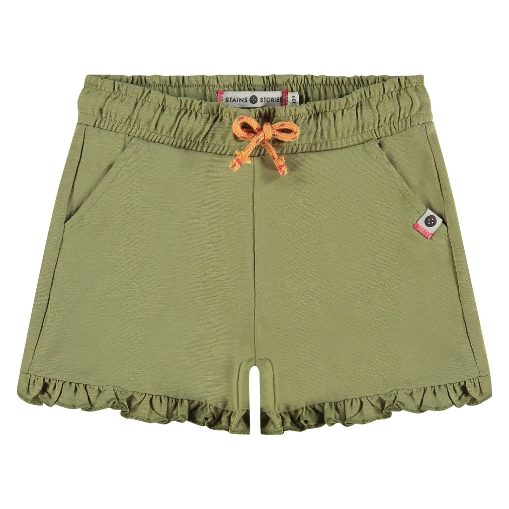 STAINS &amp; STORIES (BY BABYFACE) - Short fille - Olive