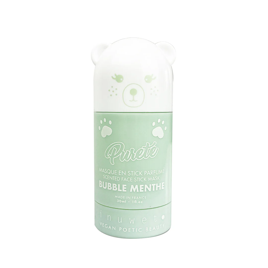 Inuwet - Masque visage en stick - Bubble menthe