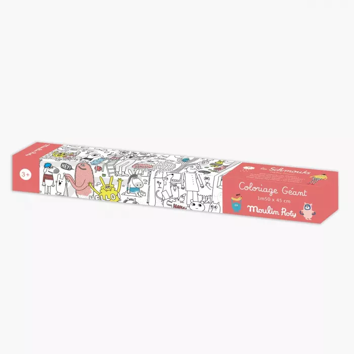 Moulin Roty - Coloriage Géant - Les Schmouks