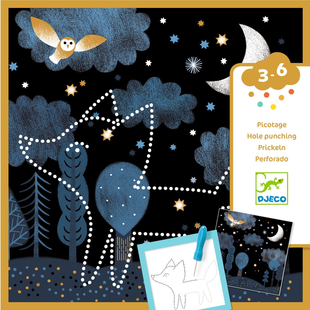 DJECO - Picotage Apparitions - 3 à 6 ans