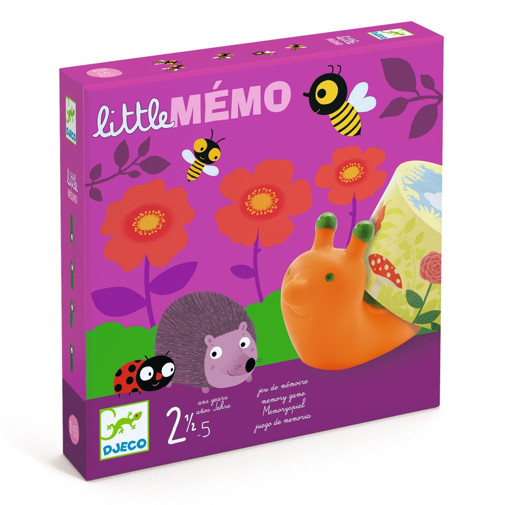 DJECO - Jeu Little Memo - 2 à 5 ans