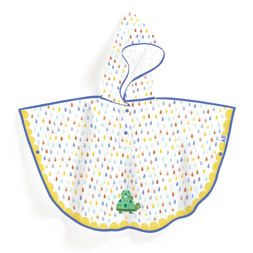 DJECO - Cape de pluie Tortue - S