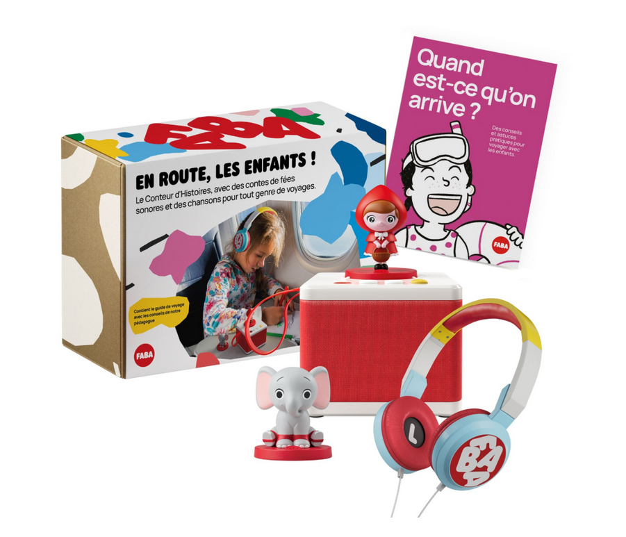 FABA - Kit "En route, les enfants !" - Conteur d'histoires et personnages