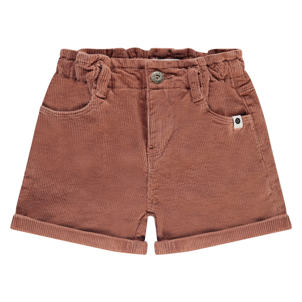 STAINS & STORIES (BY BABYFACE) - Short en velours Paperback fille - Canyon