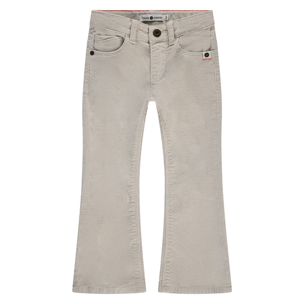 STAINS & STORIES (BY BABYFACE) - Pantalon en velours - Stone