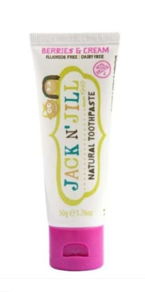 Jack N’ Jill - Dentifrice Organic - Baies & crème