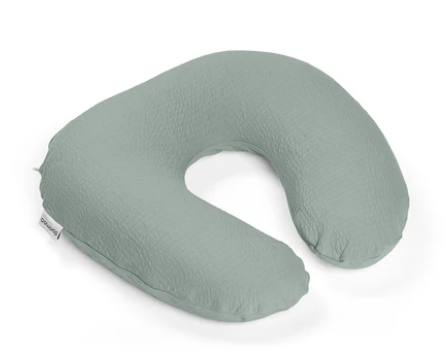 Doomoo - Housse pour Coussin d’Allaitement Softy - Tetra Jersey Green