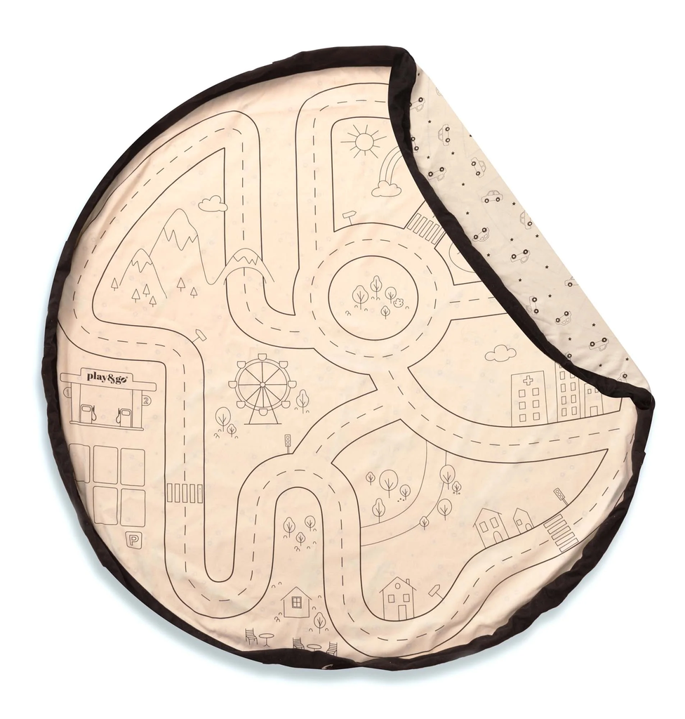 Play&Go - Noomad original - Tapis de Jeux/Sac de Rangement - Playville