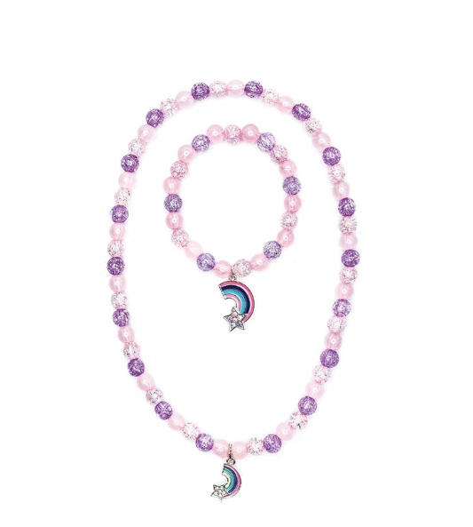 Great Pretenders - Ensemble collier et bracelet Rainbow - 3 ans +
