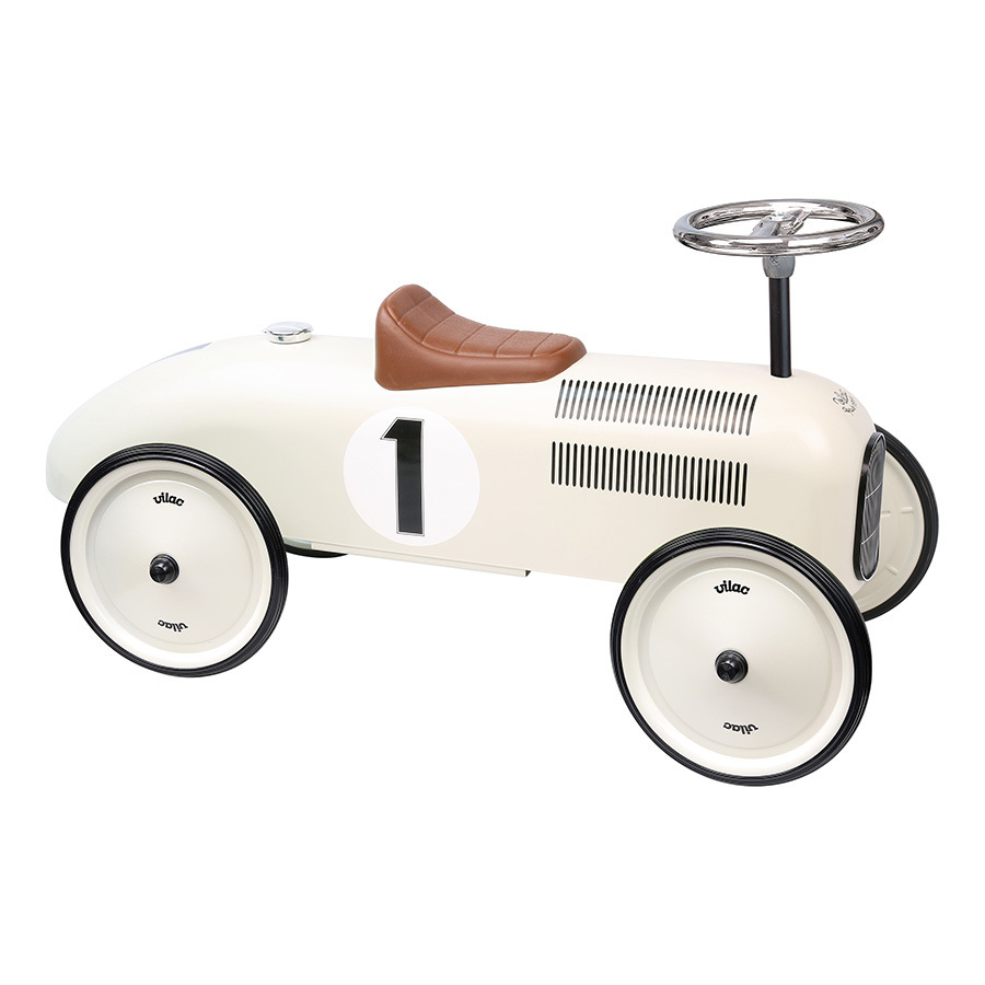 Vilac – Porteur Voiture Vintage – Crème