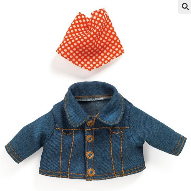 Pomea by DJECO - Tenue Blue Jacket pour Poupée Lovely