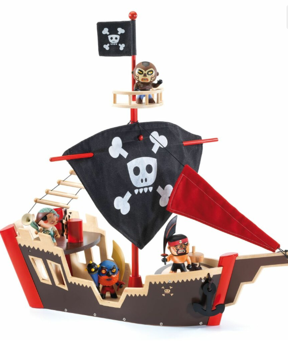 Arty Toys By DJECO - Bateau Pirate - 4 ans +