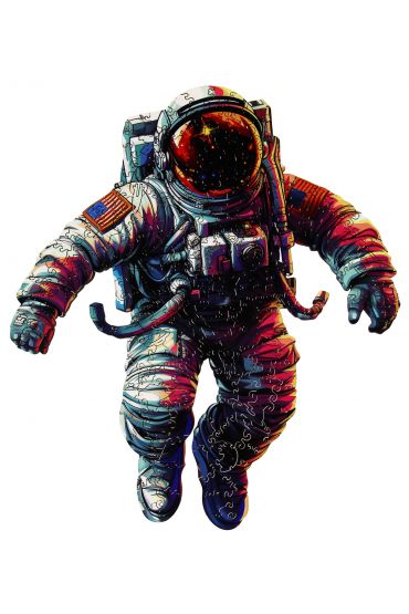 Eureka! - Puzzle en bois coloré - Astronaute