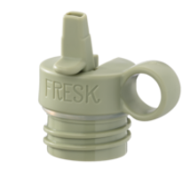 Fresk - Bouchon de rechange + paille neuve pour gourdes - Vert clair
