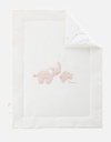 Noukie's - Couverture 75x100 cm en Veloudoux - Bali et Moka