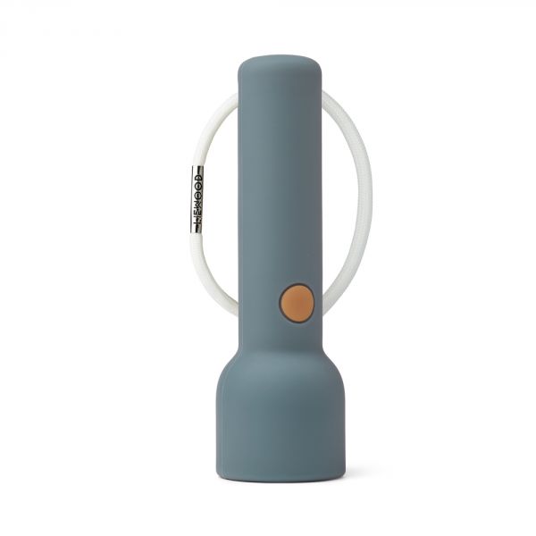 LIEWOOD - Lampe torche rechargeable Gry - Whale Blue / Almond Mix