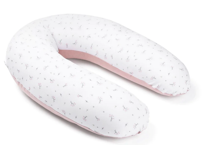 Doomoo - Coussin d'Allaitement - Buddy - Flower Pink